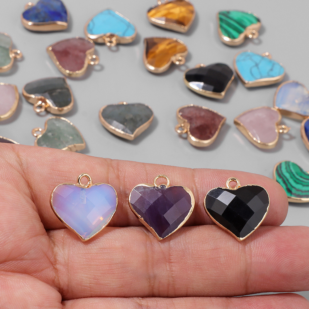 5pcs/set Heart Shaped Natural  – Art Craft Eyes recenzja i cena