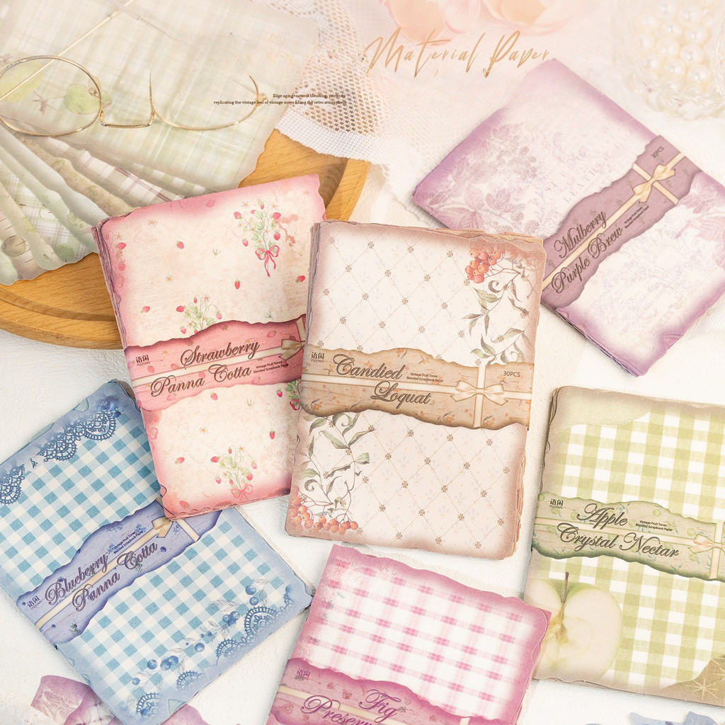 30sheets Vintage Scrapbook Pap – Art Craft Journals recenzja i cena