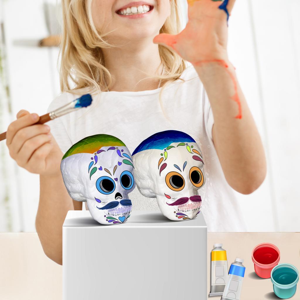 Moldable Craft Foam Skull Shap – Art Craft Kindergarten recenzja i cena