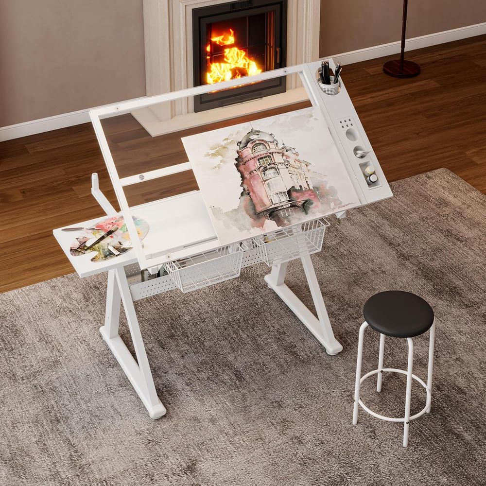 Adjustable Art Desk with Tempe – Art & Craft Teacher recenzja i cena