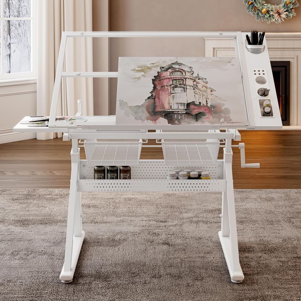 Adjustable Art Desk with Tempe – Art & Craft Teacher recenzja i cena
