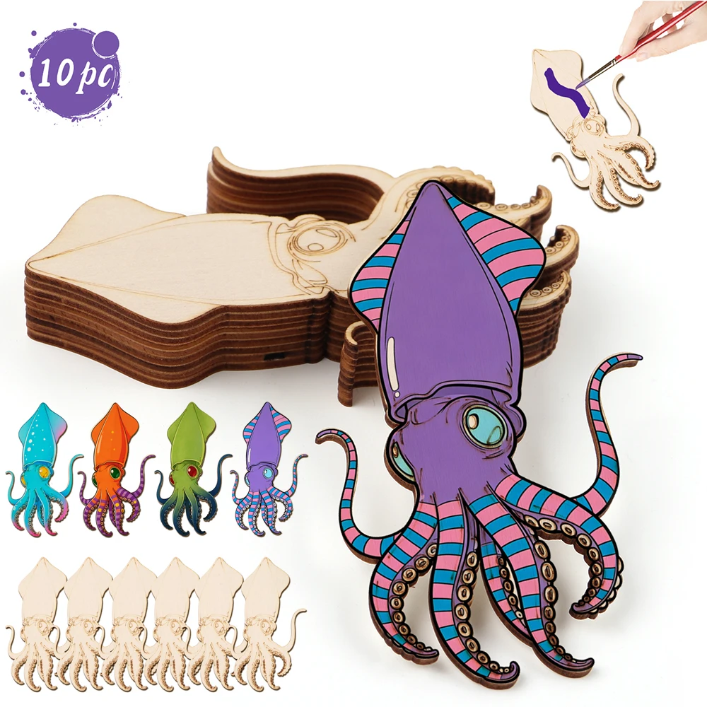 10pcs/set Unfinished Wood Craf – Art & Craft Jojo recenzja i cena