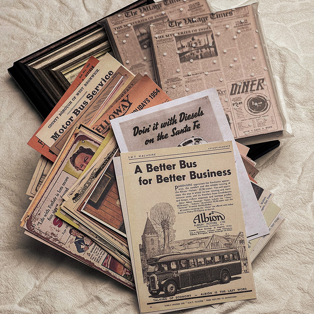 118Pcs Vintage Old Newspaper C – Art Craft Journals recenzja i cena