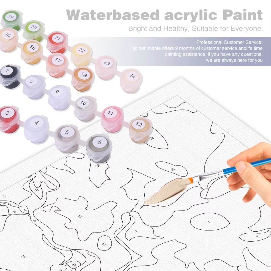 GATYZTORY Painting By Numbers  – Art Craft Idea recenzja i cena