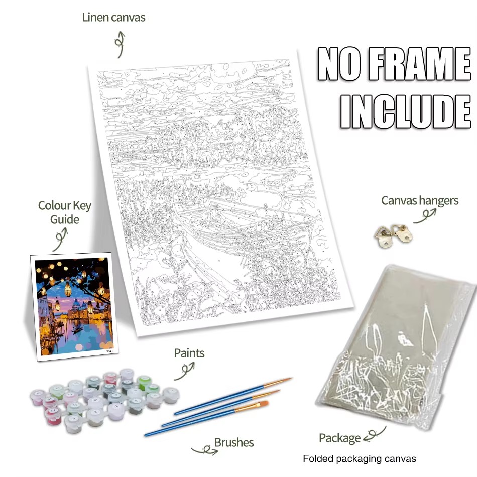 GATYZTORY Painting By Numbers  – Art Craft Idea recenzja i cena