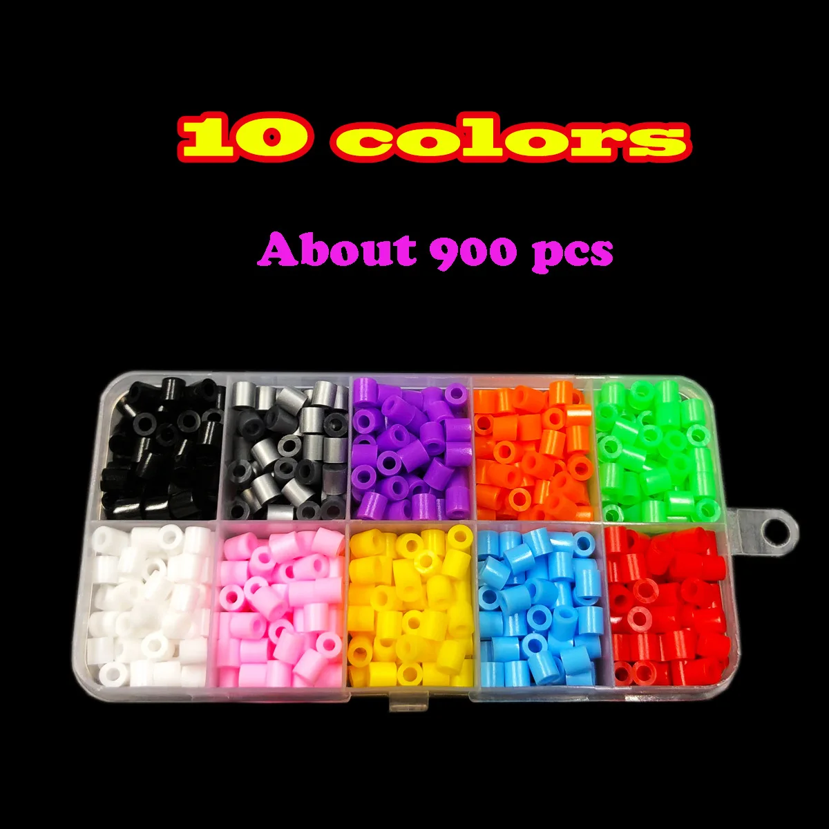 Fuse Beads Kit 900Pcs 10 Color – Art Craft Class recenzja i cena