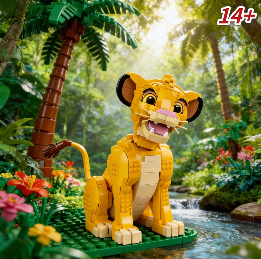 New 1445Pcs 43247 The Lion Kin – Art Craft Materials recenzja i cena