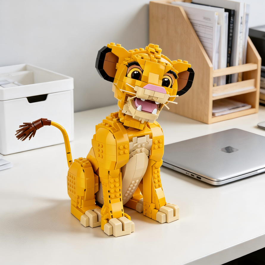 New 1445Pcs 43247 The Lion Kin – Art Craft Materials recenzja i cena