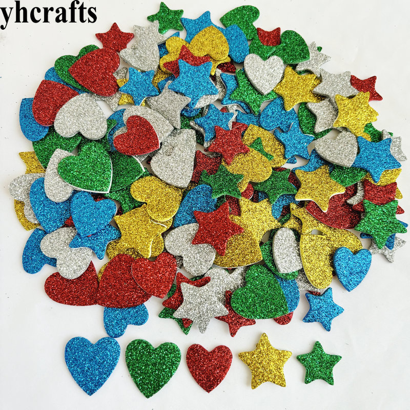 150PCS/LOT.Glitter star and he – Art Craft Kindergarten recenzja i cena