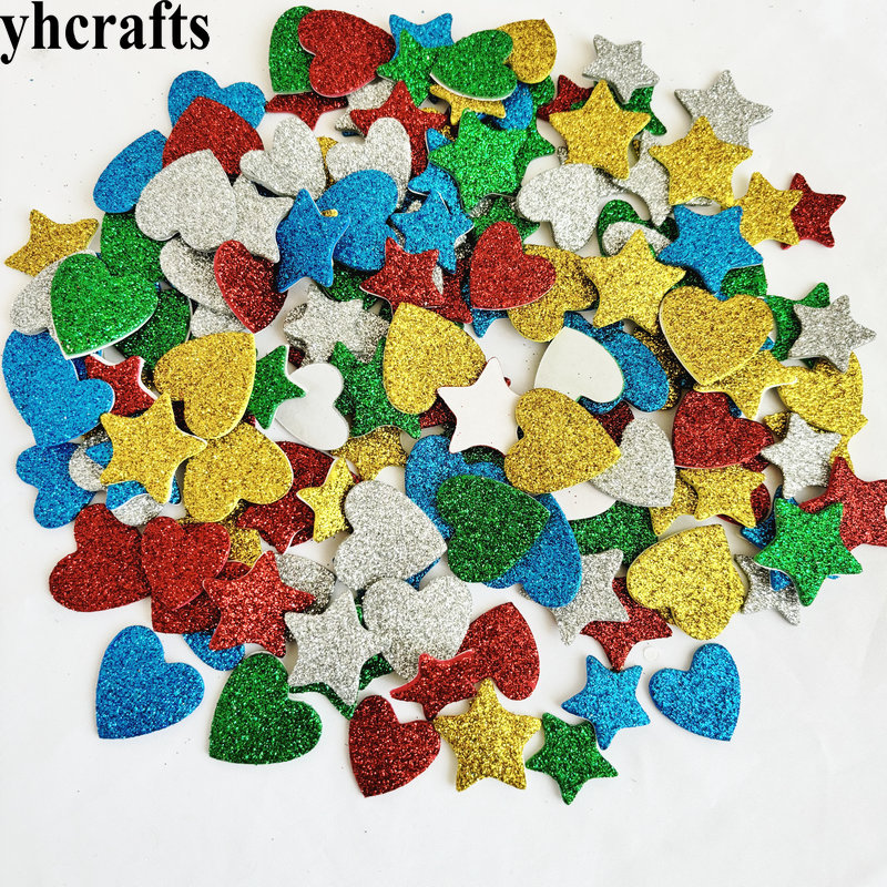 150PCS/LOT.Glitter star and he – Art Craft Kindergarten recenzja i cena
