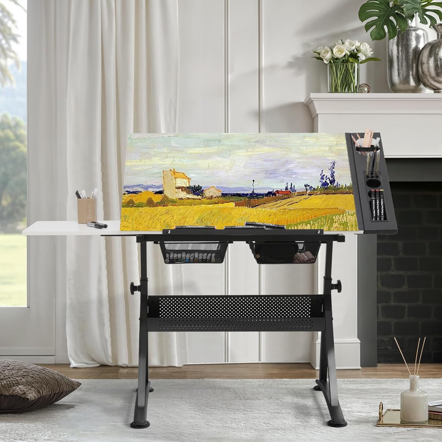 Art Deco Drafting Table, Heigh – Art & Craft Teacher recenzja i cena