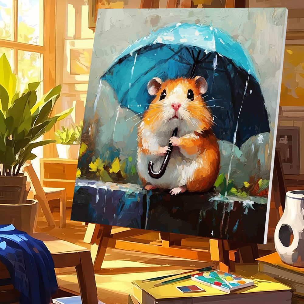 DIY Oil Painting By Numbers Ha – Art Craft Umbrella recenzja i cena