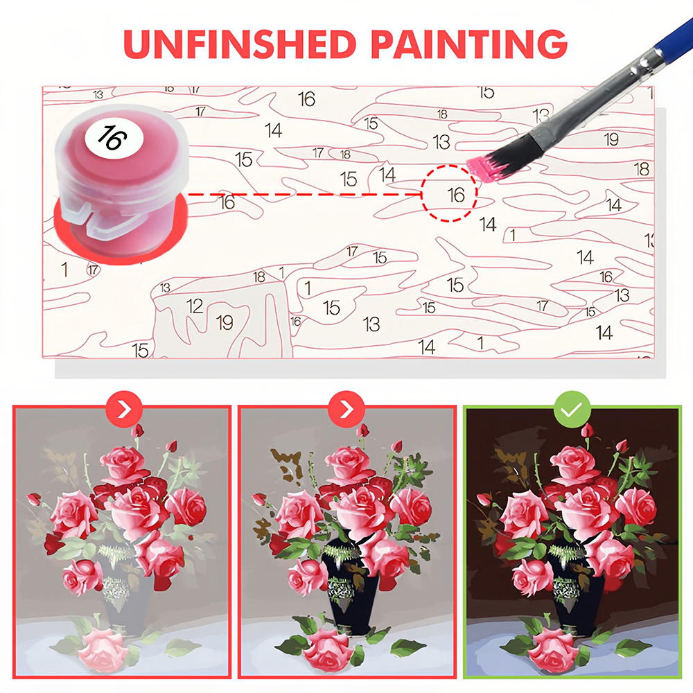 DIY Oil Painting By Numbers Ha – Art Craft Umbrella recenzja i cena