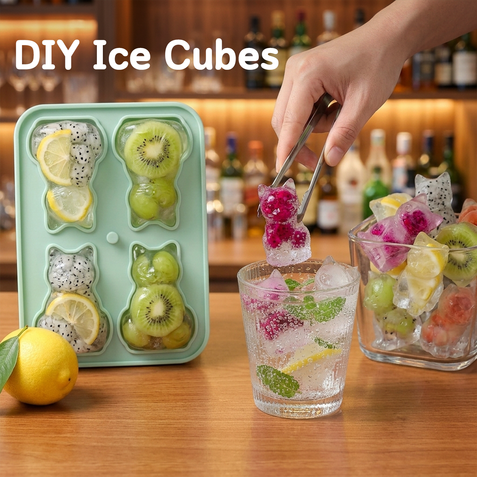 4 Cavity 3D Cat Shape Ice Make – Eco Art Craft recenzja i cena