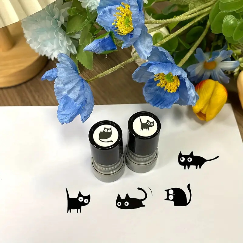 Adorable Tilted Neck Black Cat – Art Craft Journals recenzja i cena