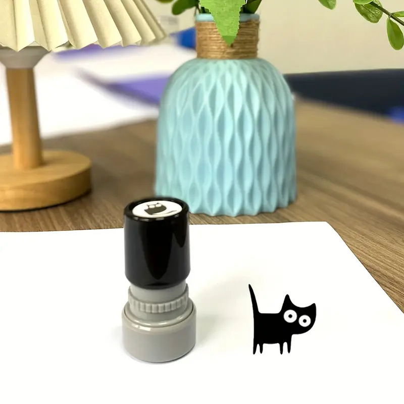 Adorable Tilted Neck Black Cat – Art Craft Journals recenzja i cena