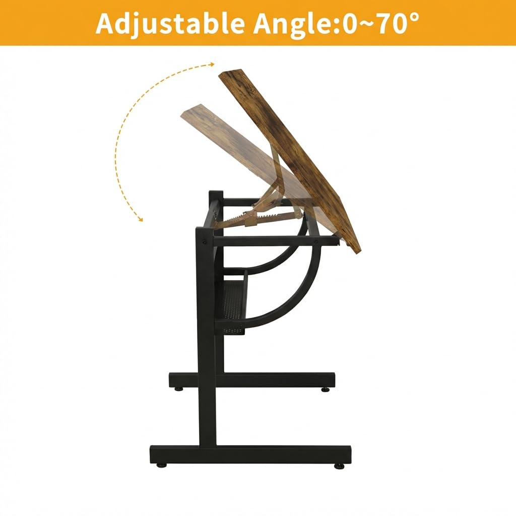 Adjustable Art Desk with Stora – Art & Craft Teacher recenzja i cena