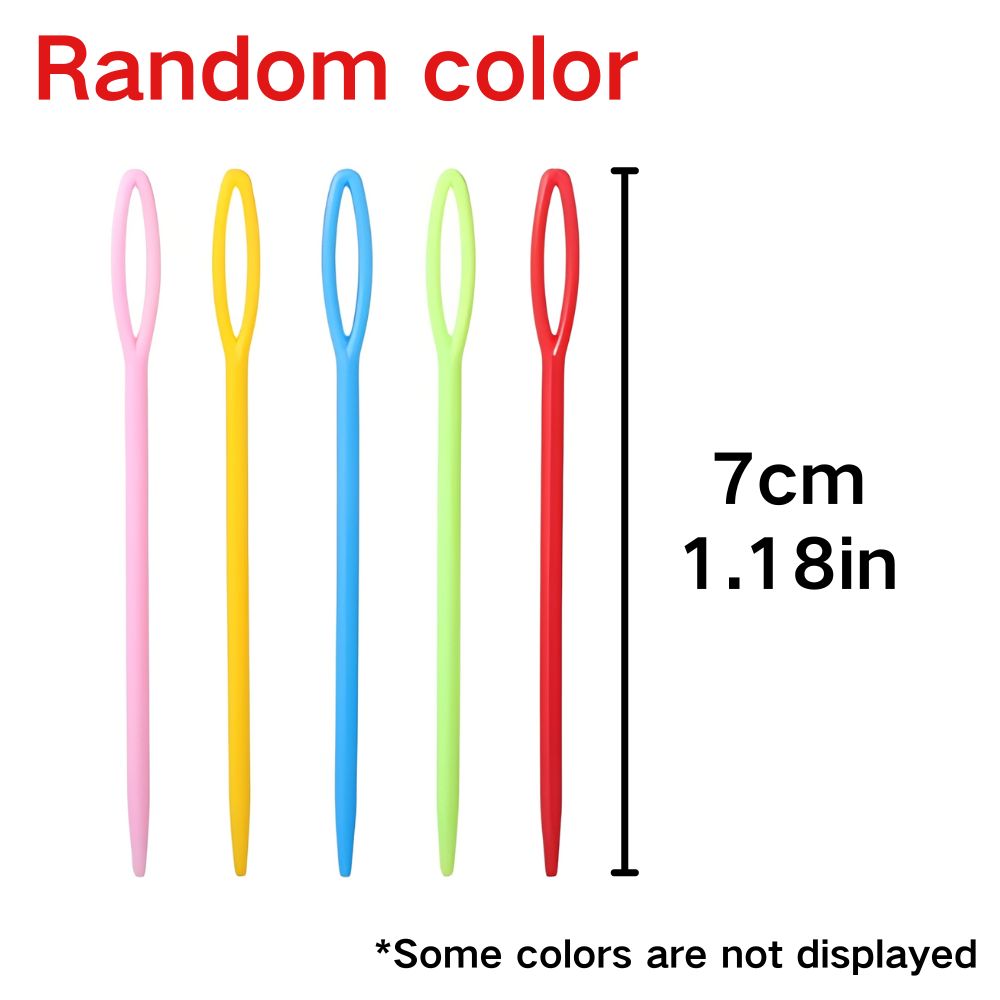 50pcs 7cm Random Color Blunt T – Art Craft Eyes recenzja i cena