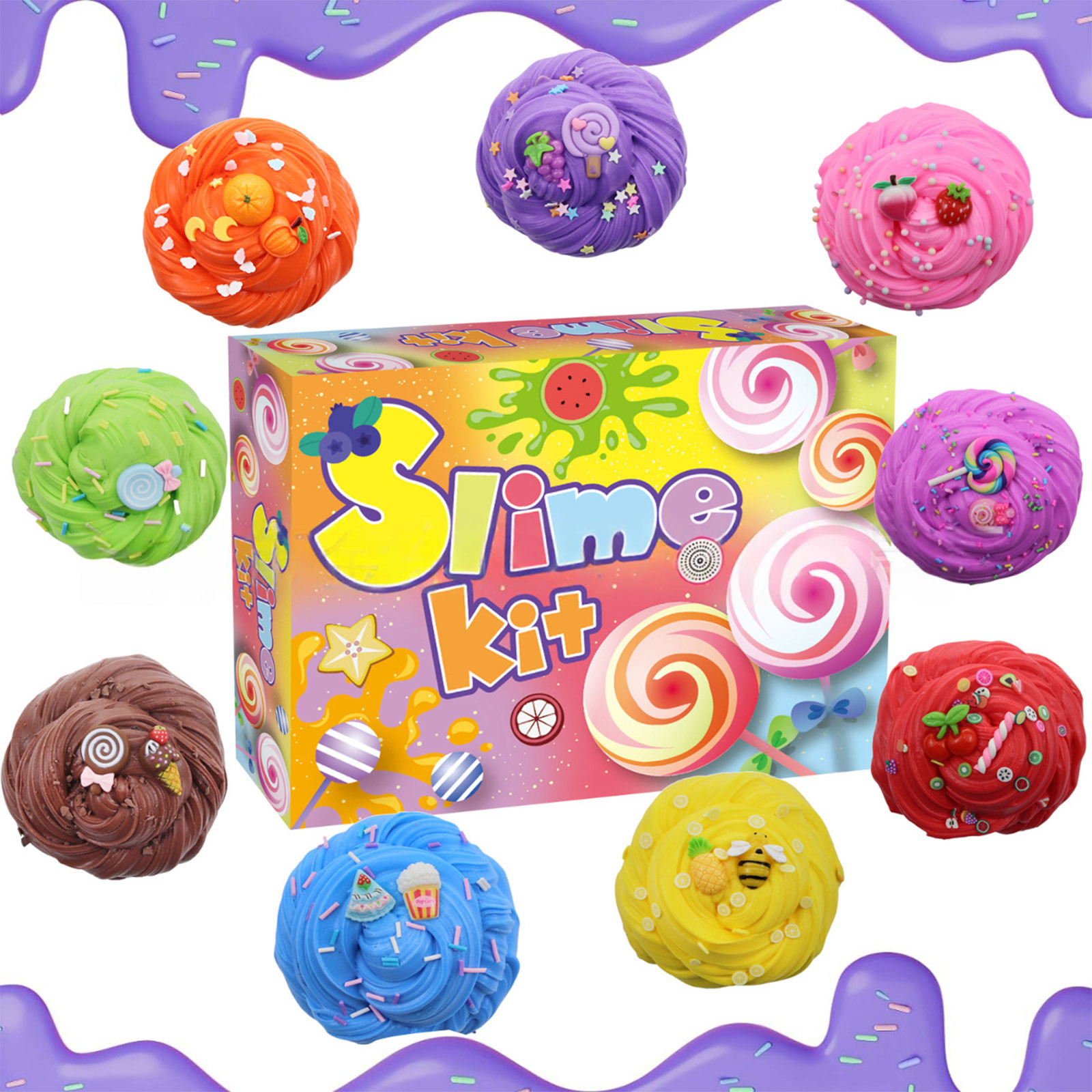 Kids Slime Kit DIY Stretchy Se – Art Craft Kindergarten recenzja i cena