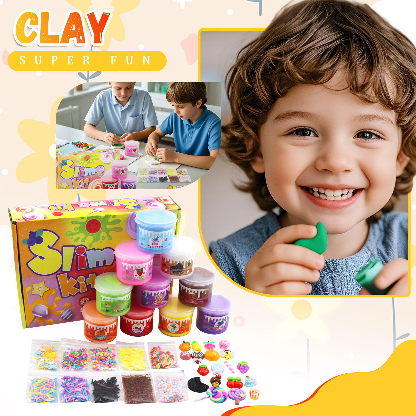 Kids Slime Kit DIY Stretchy Se – Art Craft Kindergarten recenzja i cena