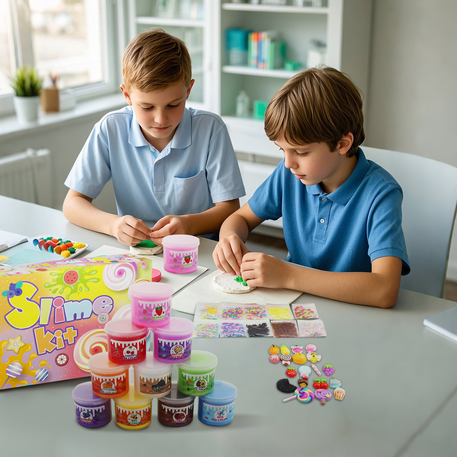 Kids Slime Kit DIY Stretchy Se – Art Craft Kindergarten recenzja i cena