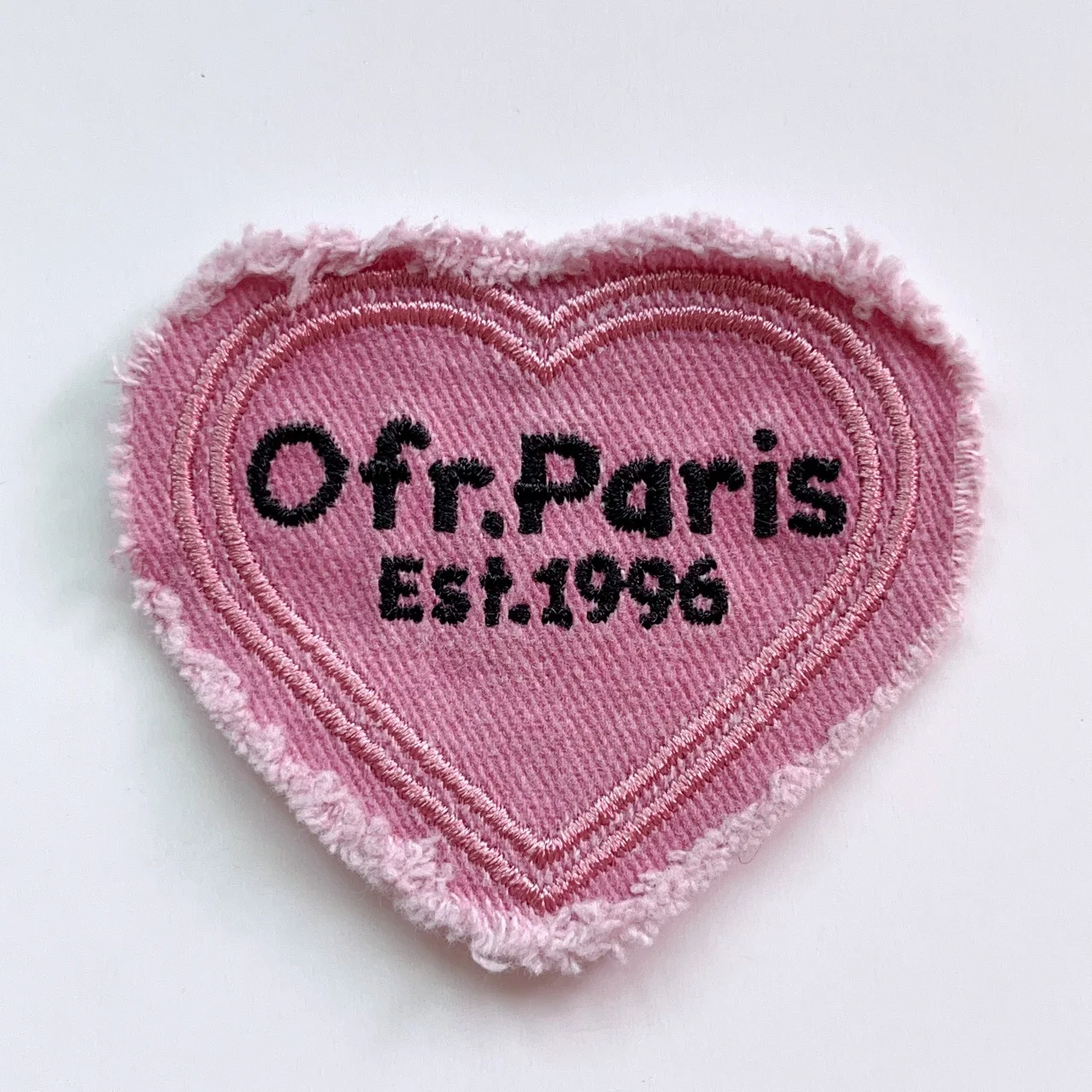 Pink Heart Applique for Clothe – Eco Art Craft recenzja i cena