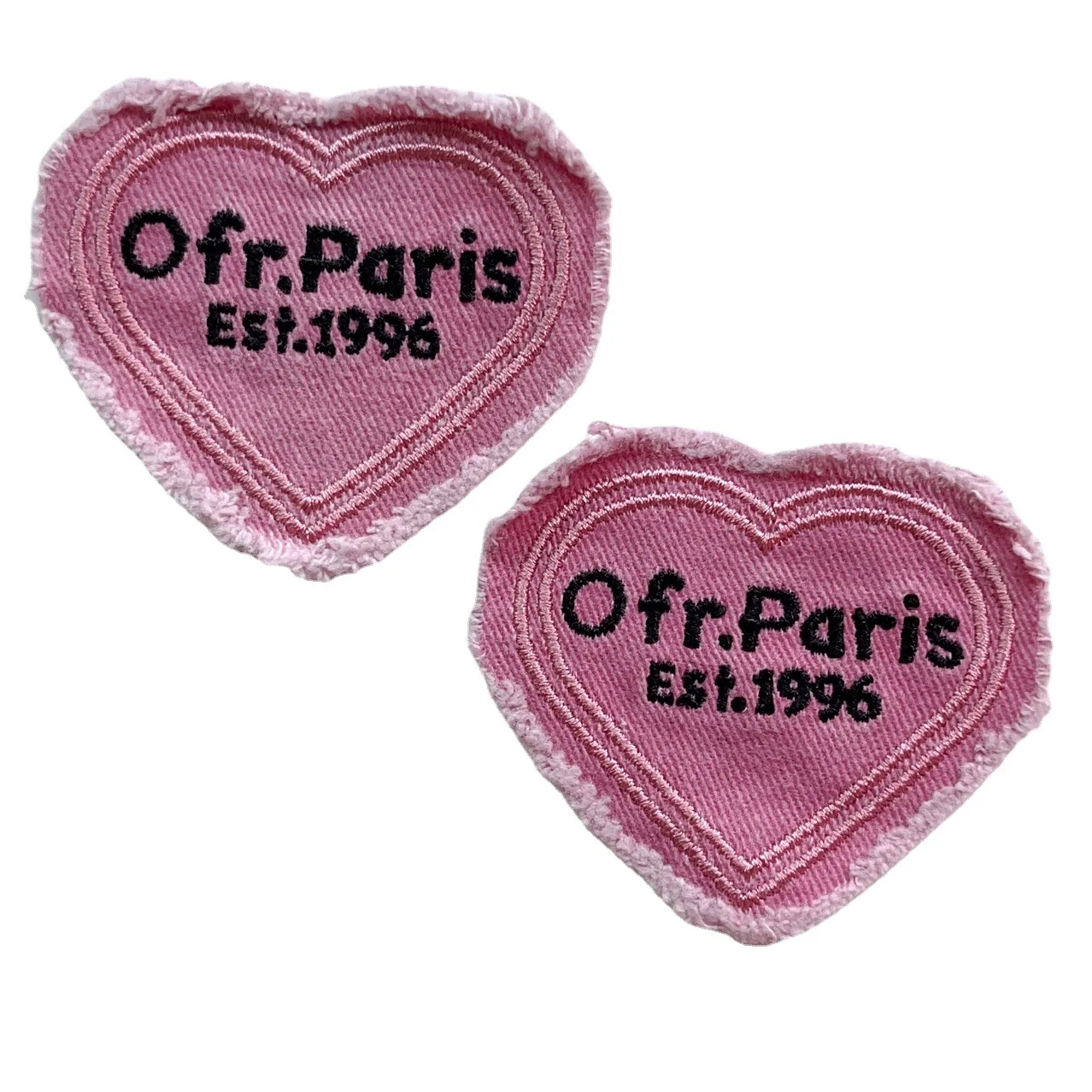 Pink Heart Applique for Clothe – Eco Art Craft recenzja i cena
