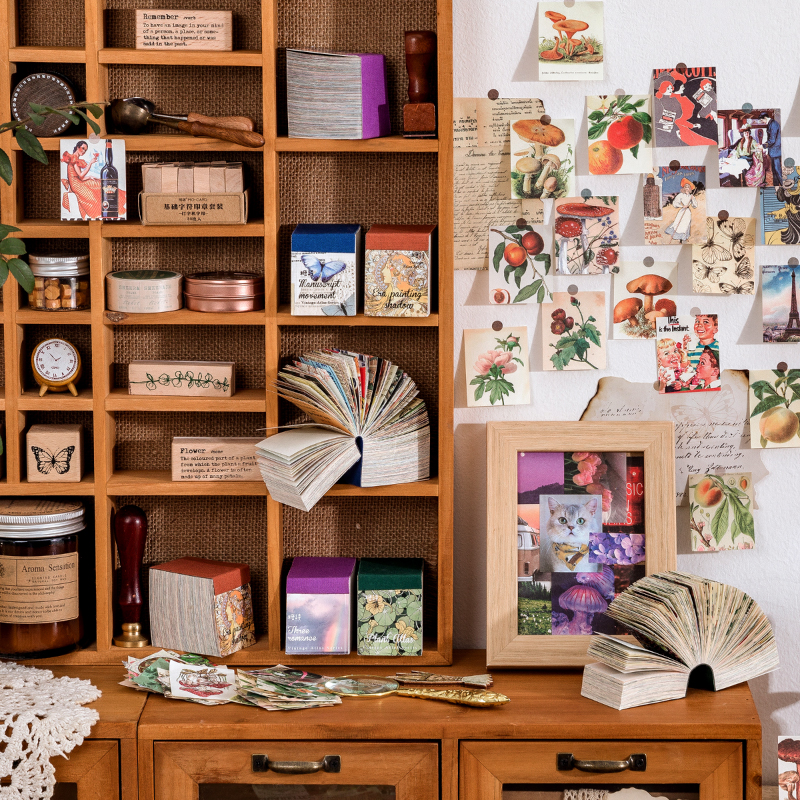 JIANQI 400 pcs Craft Vintage S – Art Craft Journals recenzja i cena