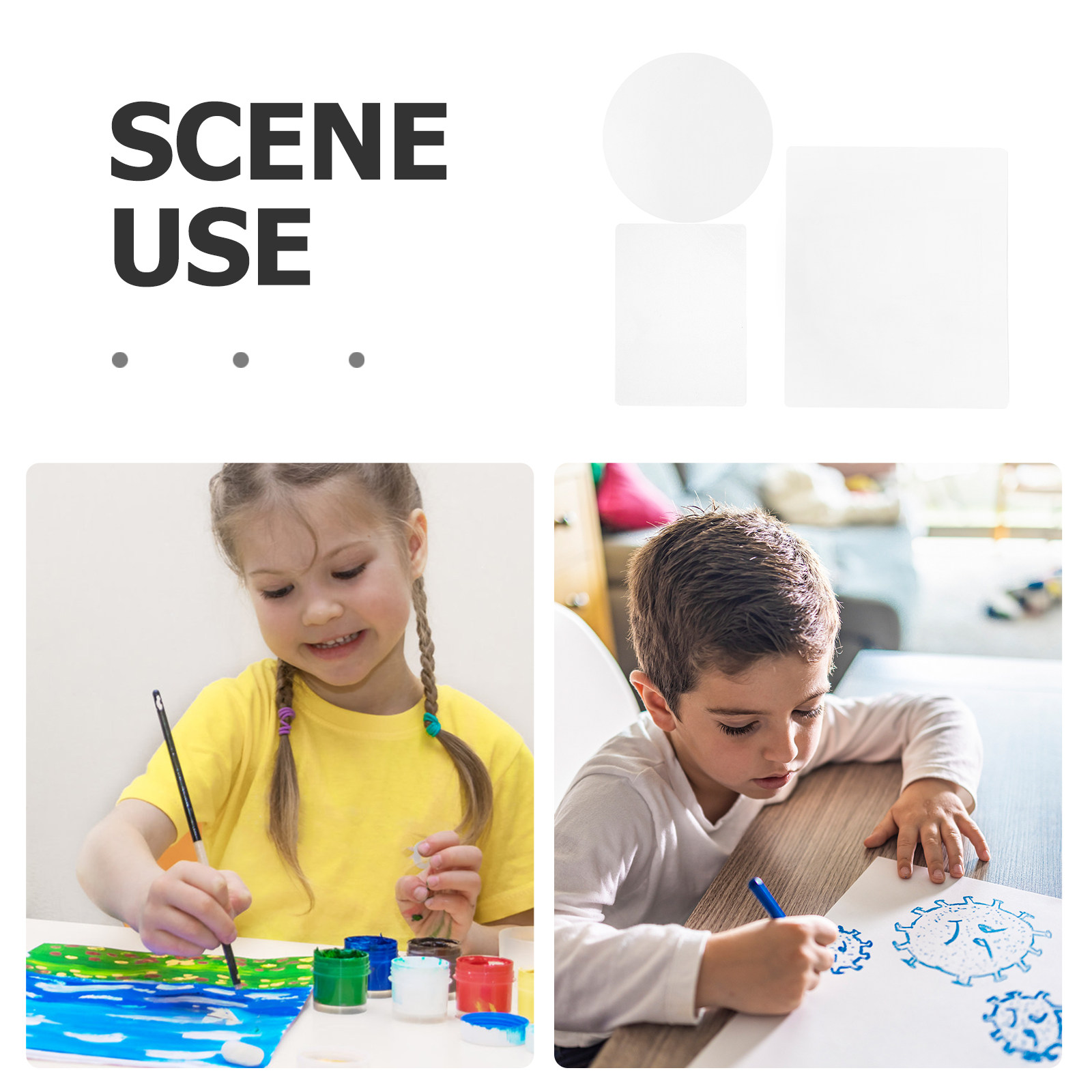 3Pcs Kids Gel Plate for Printi – Art Craft Journals recenzja i cena