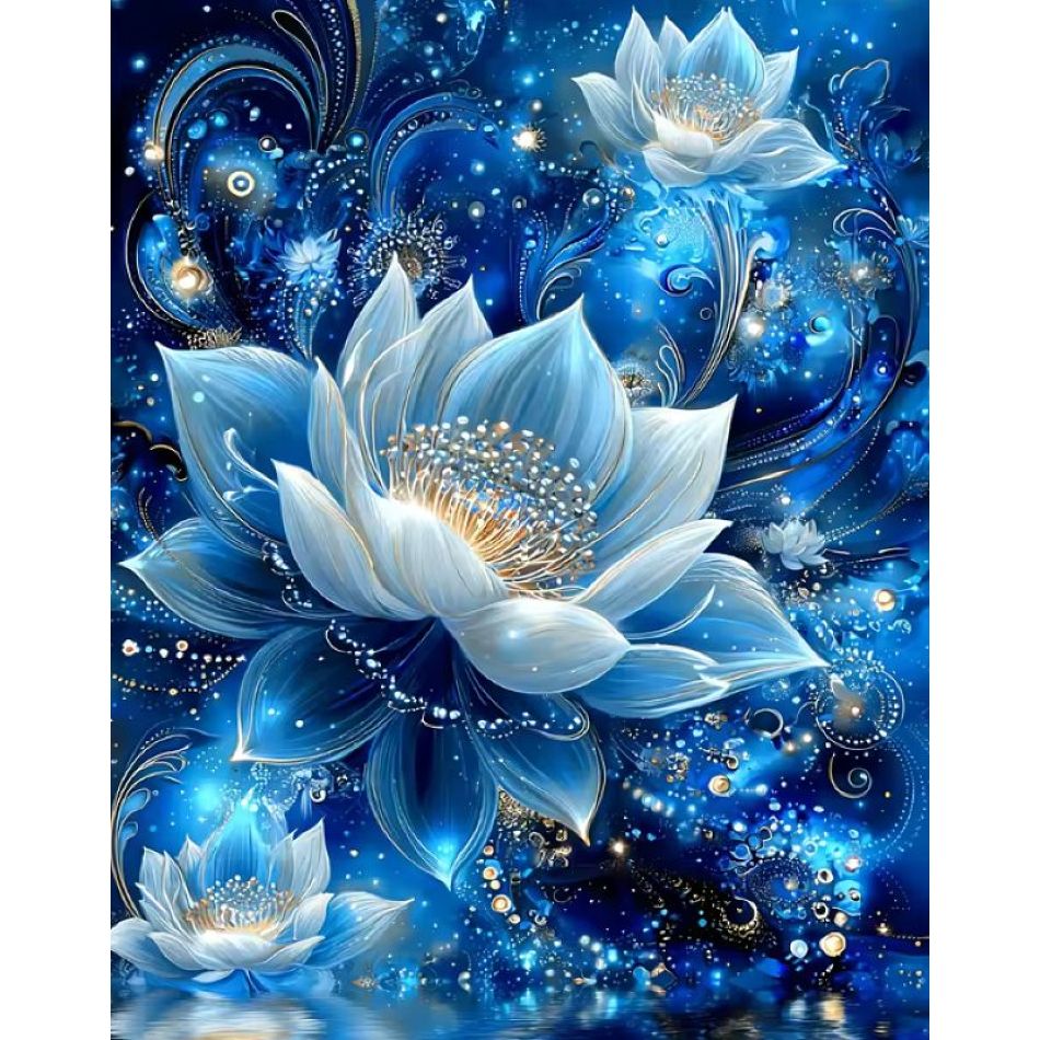 RUOPOTY Blue Lotus Diamond Pai – Art Craft Idea recenzja i cena