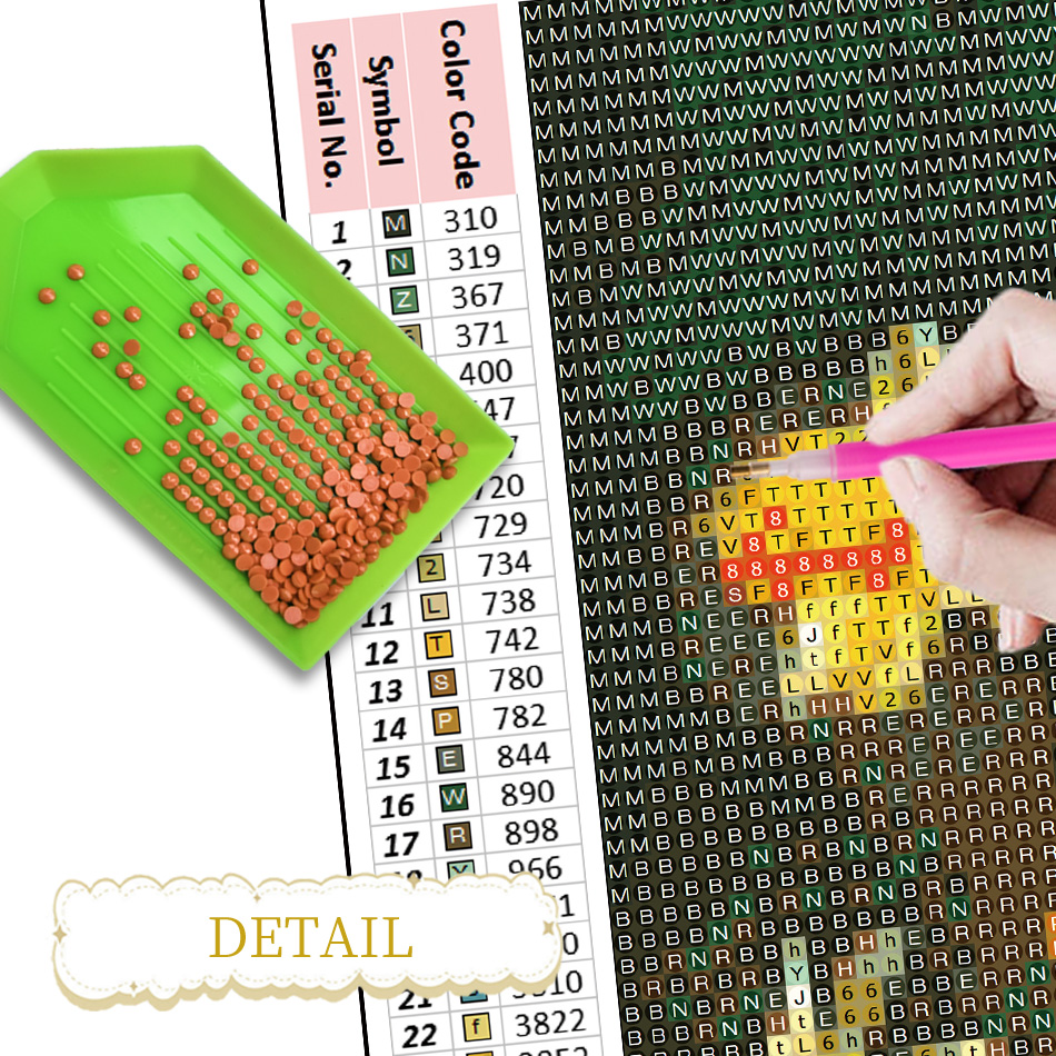RUOPOTY Blue Lotus Diamond Pai – Art Craft Idea recenzja i cena