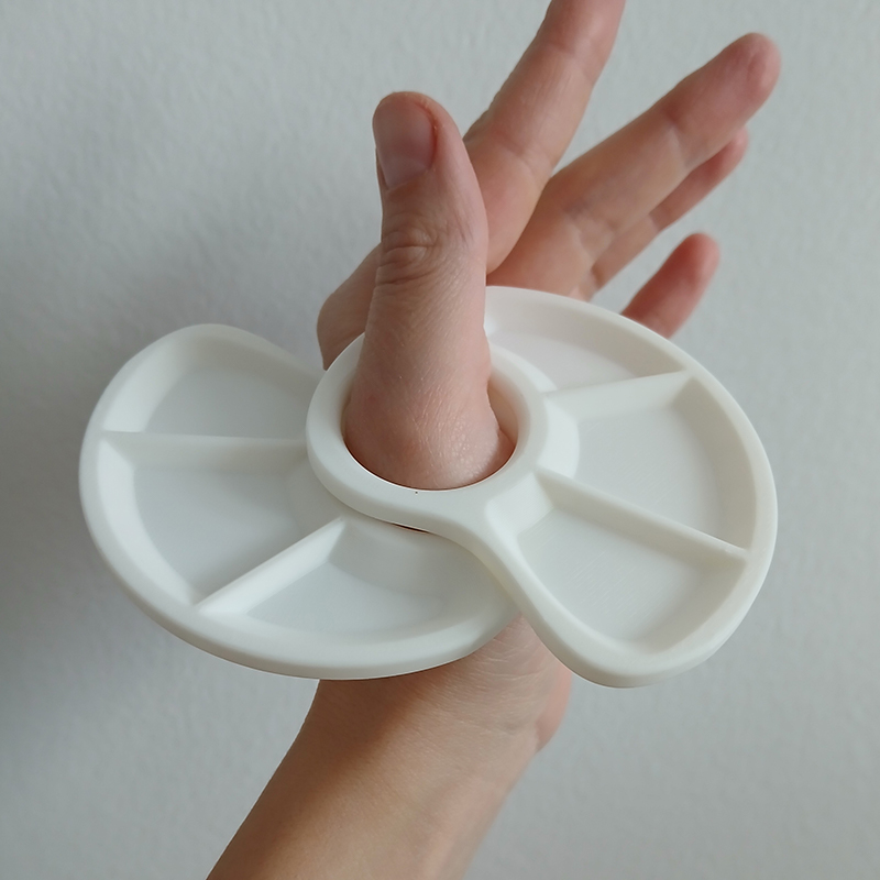 1/2pc Thumb Palette Ergonomic  – Art Craft Class recenzja i cena