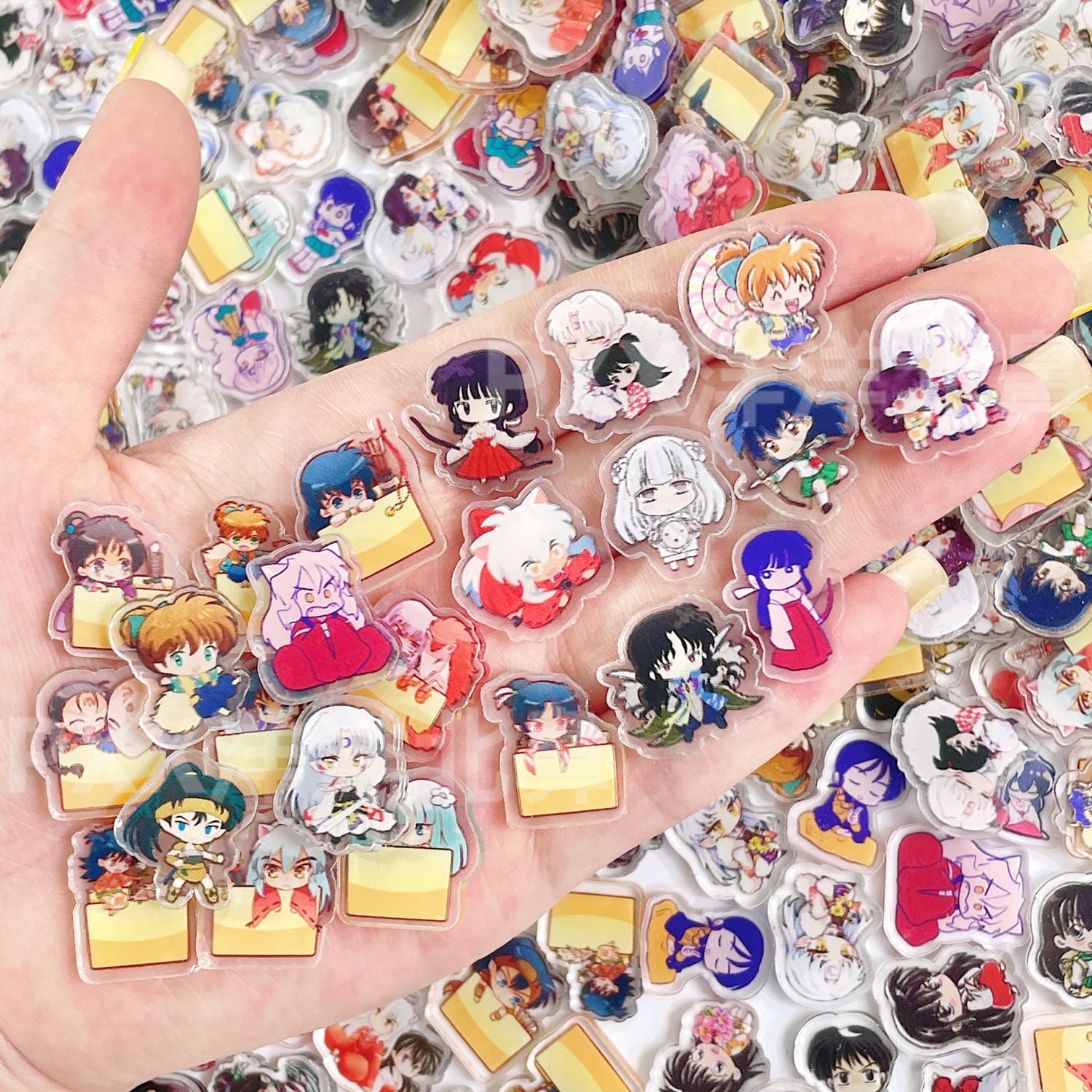 50/100Pcs 1/2cm Mini Inuyasha  – Art Craft Materials recenzja i cena