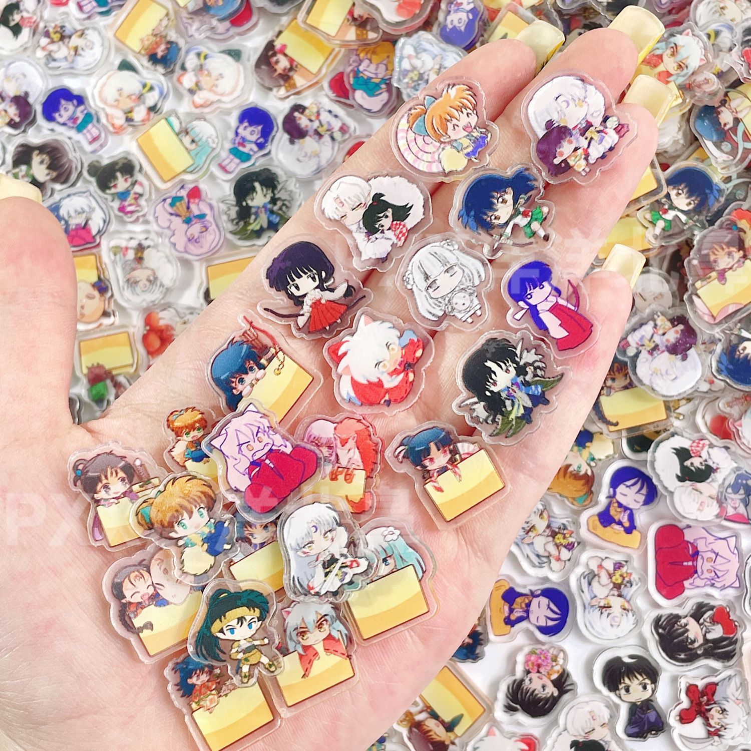 50/100Pcs 1/2cm Mini Inuyasha  – Art Craft Materials recenzja i cena