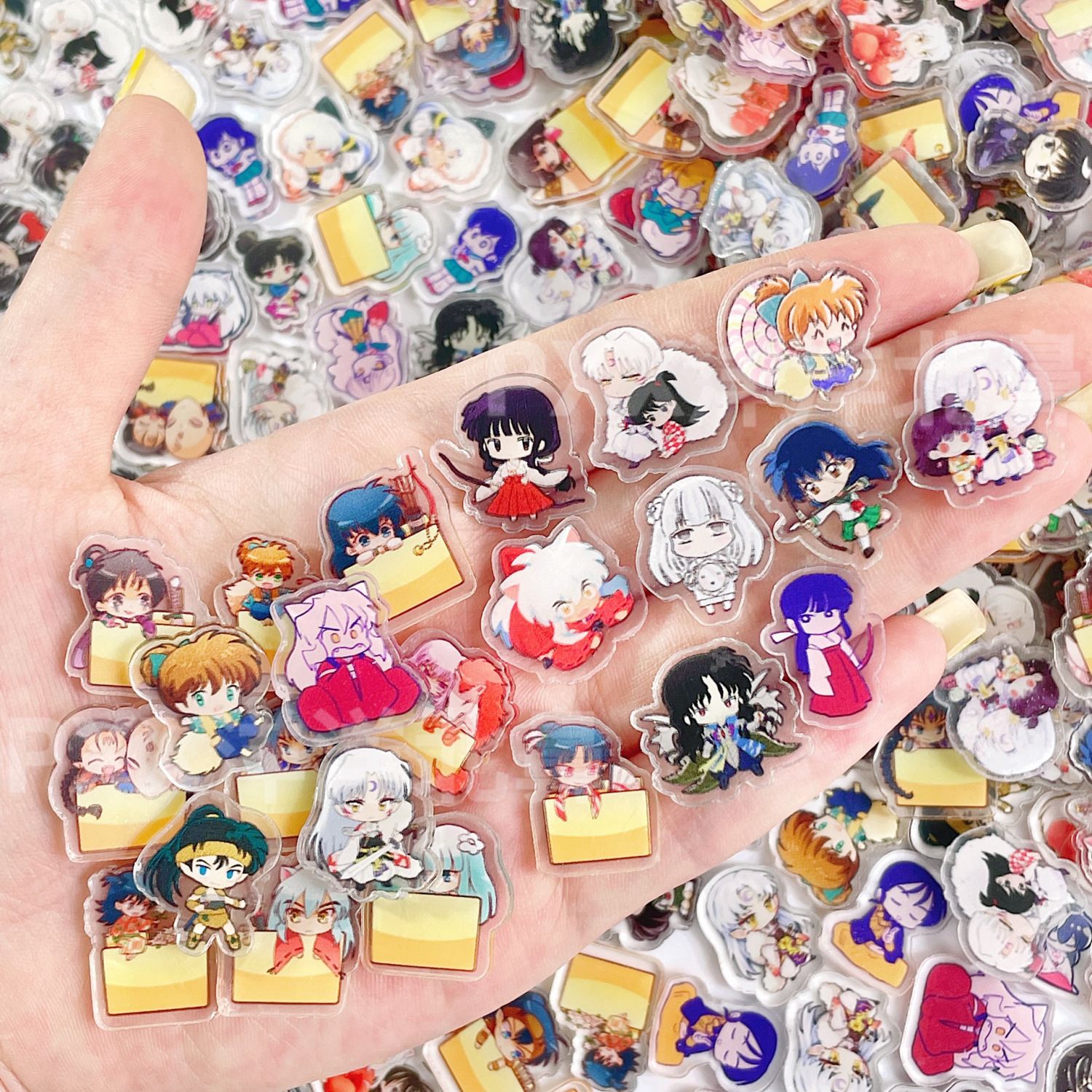 50/100Pcs 1/2cm Mini Inuyasha  – Art Craft Materials recenzja i cena