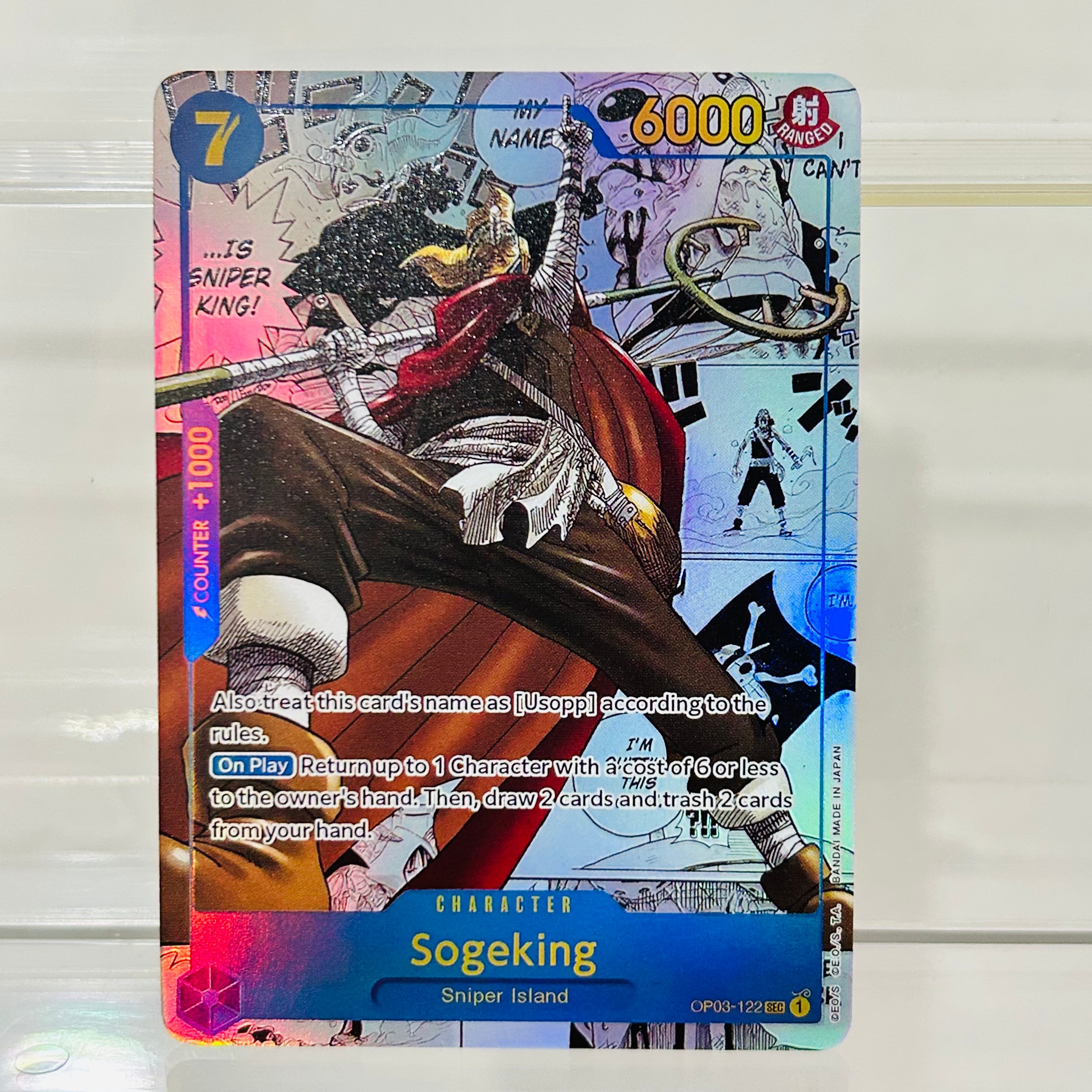 One Piece Sogeking OP03-122 SE – Art Craft Games recenzja i cena