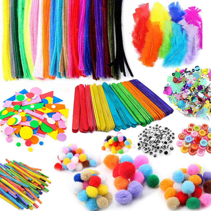 1000pcs Kids Crafts Art Suppli – Art Craft Kindergarten recenzja i cena