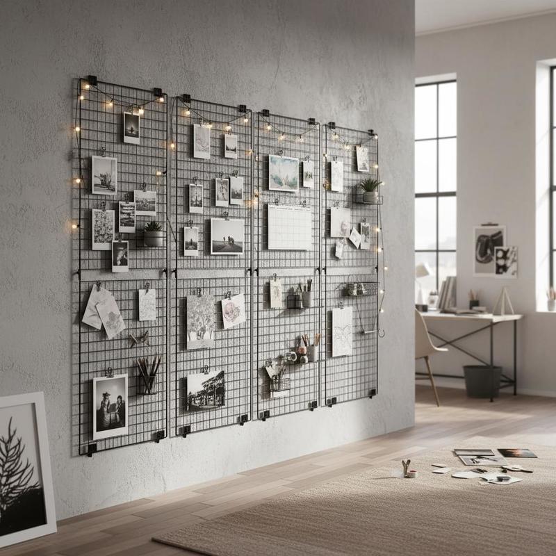 3 Packs Grid Wall Panels, 2 x  – Art Craft Decoration recenzja i cena