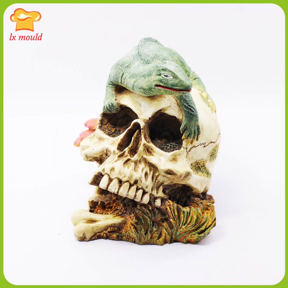 3D Skull & Lizard Candle Mold  – Eco Art Craft recenzja i cena