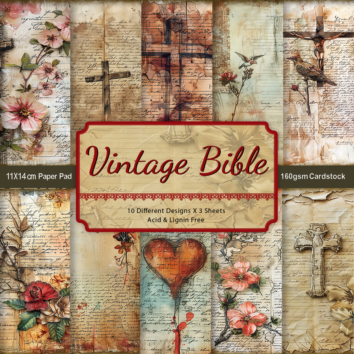 30pcs Bible Decorative Scrapbo – Art Craft Journals recenzja i cena