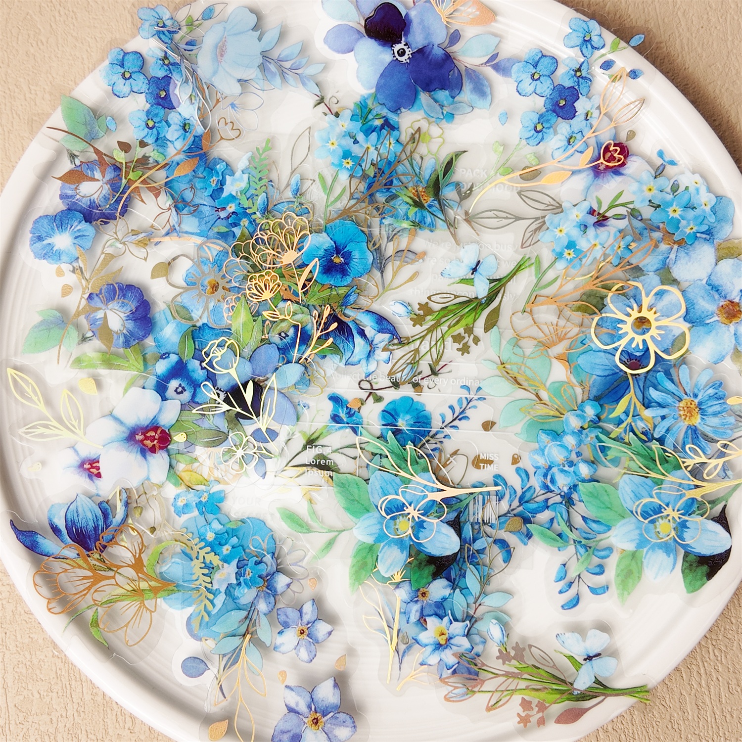 40Pcs PET Plant Flower Sticker – Art Craft Journals recenzja i cena