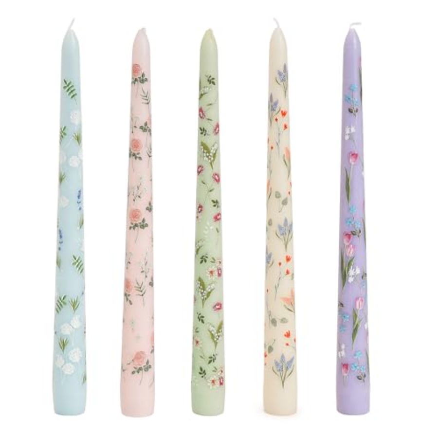 Pretty Floral Taper Candlestic – Art Craft Decoration recenzja i cena