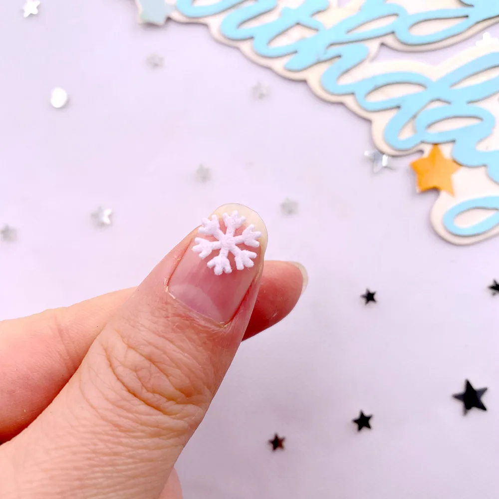 10mm 16mm Fabric White Christm – Eco Art Craft recenzja i cena