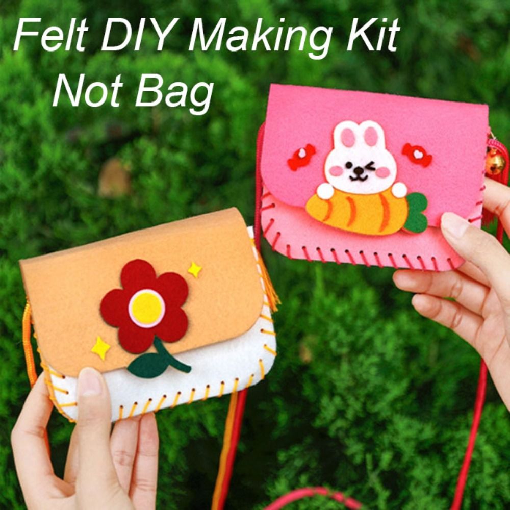 Cute Felt Felt Bag Making Kit  – Art Craft Kindergarten recenzja i cena