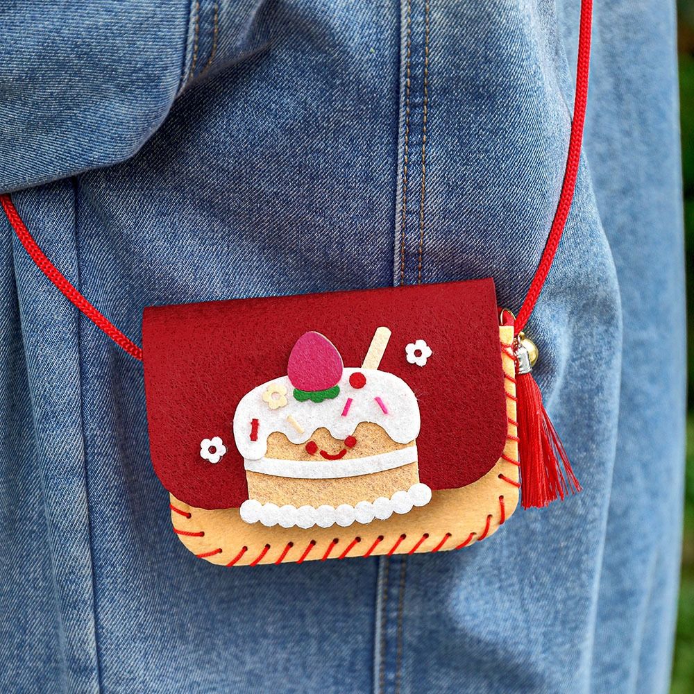 Cute Felt Felt Bag Making Kit  – Art Craft Kindergarten recenzja i cena